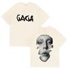 Lady Gaga The Mayhem Ball Tour 2025 Graphic T-Shirts Unisex Women Casual 100% Cotton Short Sleeve T Shirt Hip Hop Clothing T-shirt