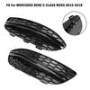 2PCS Front Fog Light Cover Fit MERCEDES BENZ C-CLASS W205 2015-2018 Base Sedan