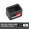For Toyota Car Seat Safety Belt Buckle Base Clip Protection Cover Crown GR Corolla YARIS Auris C-HR Hilux Vios Prius