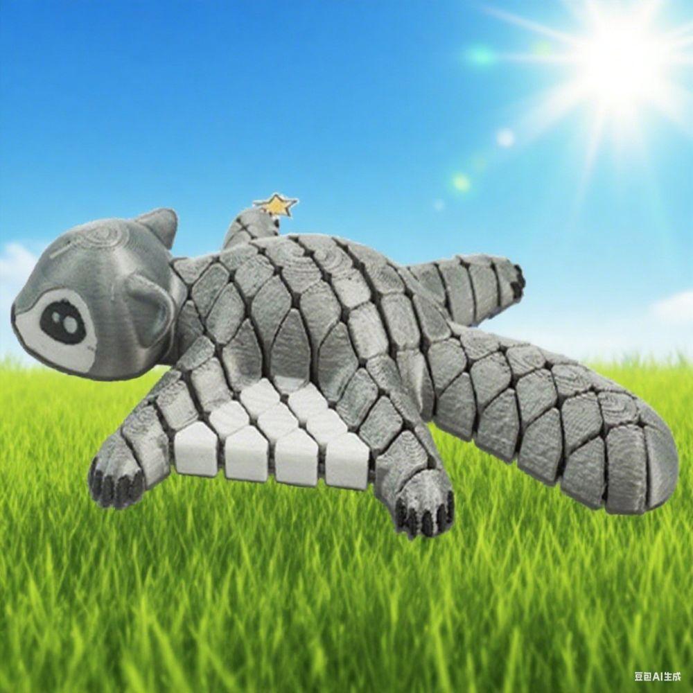 3D Printed Simulated Animal Model with Movable Joints 3D Printed Animal Model Office