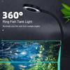 DC 5V Clamp Lamp USB Powered Fish Tank Lamp High Brightness Fish Tank Clamp Lamp  Betta Fish