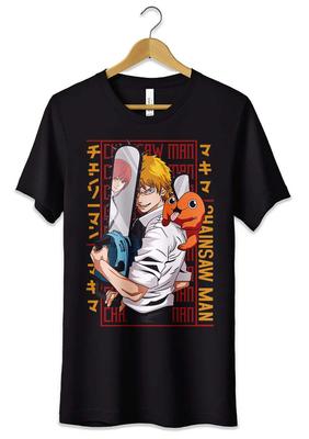 Denji T-Shirt T-Shirt and Pochita Chainsaw Man Tshirt Anime Men Women Child