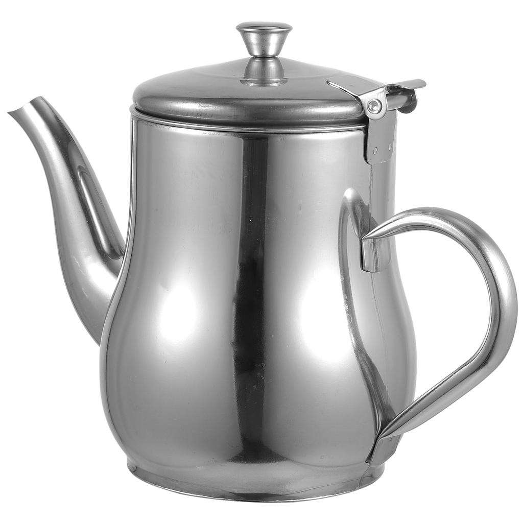 Stainless Steel Oil Pot Bottle Can Strainer Filter Honey Kitchen Storage Grease Practical Container