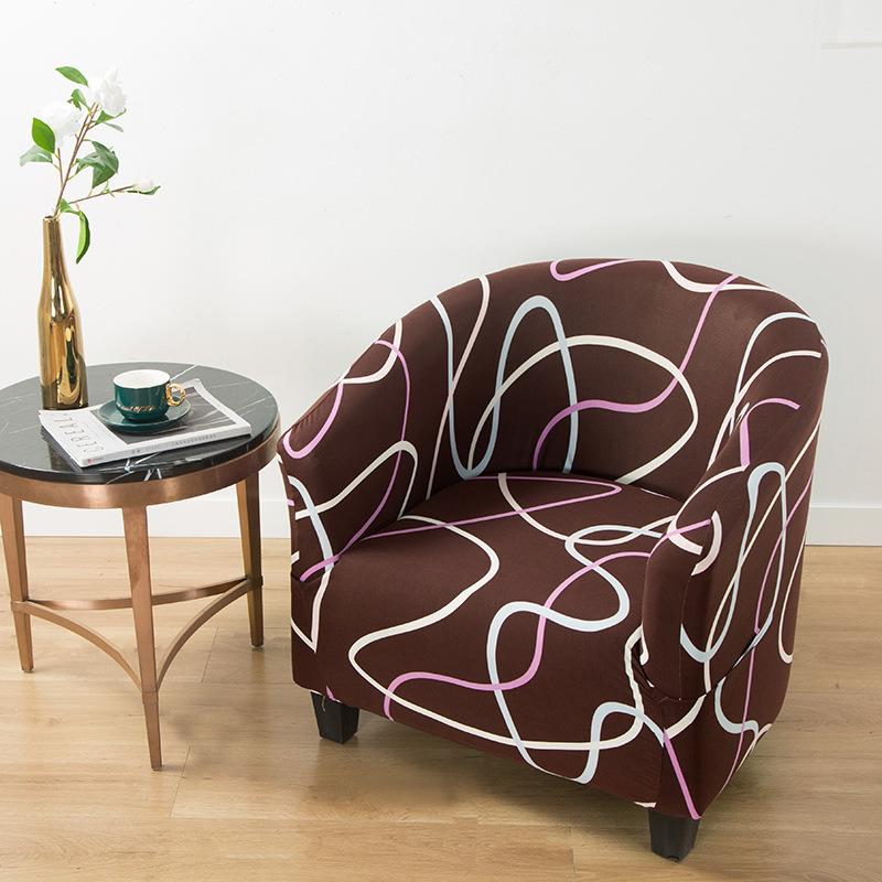 Sofa Sesselbezug Einzelsofabezug Internetcafé Hotel Gästezimmer Vier Jahreszeiten Universal Kleiner Halbkreis Sofabezug