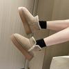 thick-soled Northeast snow boots short boots women's boots fur integrated velvet cotton shoes autumn and winter thickened warm bread shoes women