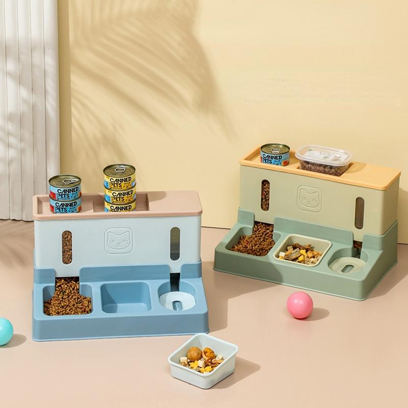 

Кормушка для домашних животных, диспенсер для воды, автоматический большой емкости для хранения домашних животных, миска для еды, товары для домашних животных