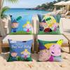 Ben HHollys Little Kingdom Cushion Cover Silky Short Plush Invisible Zipper Dustproof Sofa Pillow Case For Home Decor