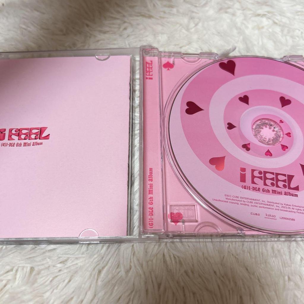 [USED] I Feel (G)I-DLE Soyeon Edition Jewel Opened CD No Trading Card