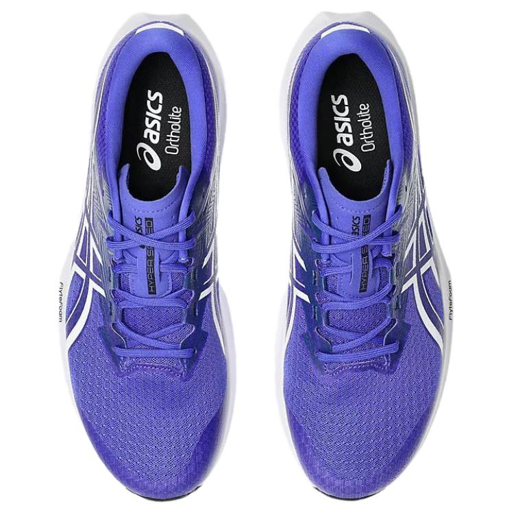 Asics Hyper Speed 5 Wide Comfortable Breathable Running Shoes Men Sneaker Bright-Purple Blue 1011C082-400
