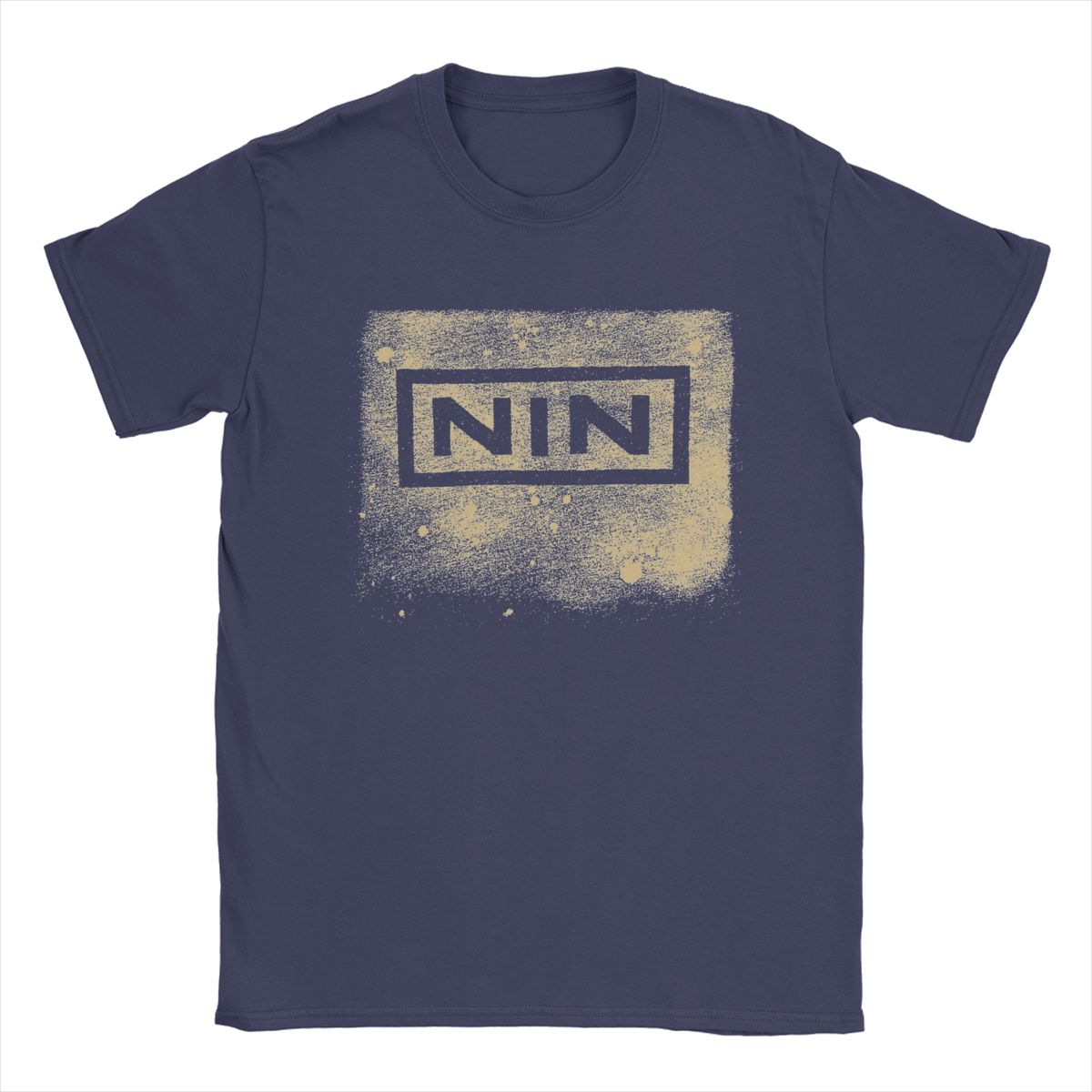 

Nine Inch Nails NIN Футболки Чоловічі Бавовняні Повсякденні Футболки Круглий Виріз Футболка Короткий Рукав Одяг Літо 4XL