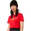 Li Ning Sports Trendy Collection Regular T Shirt Women's Vermilion AHSS048-1