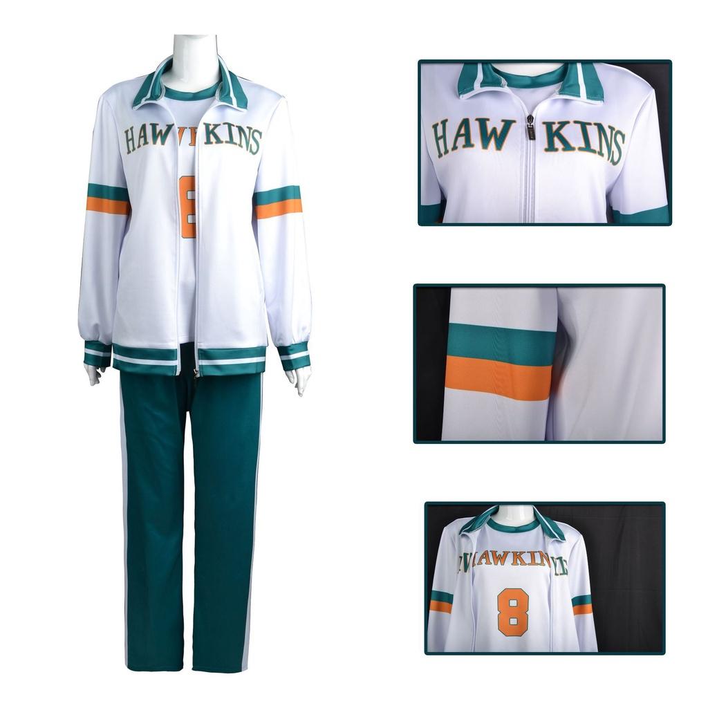 Hawkins Tigers Cheerleader Kostümset für Stranger Things Staffel 4 Cosplay