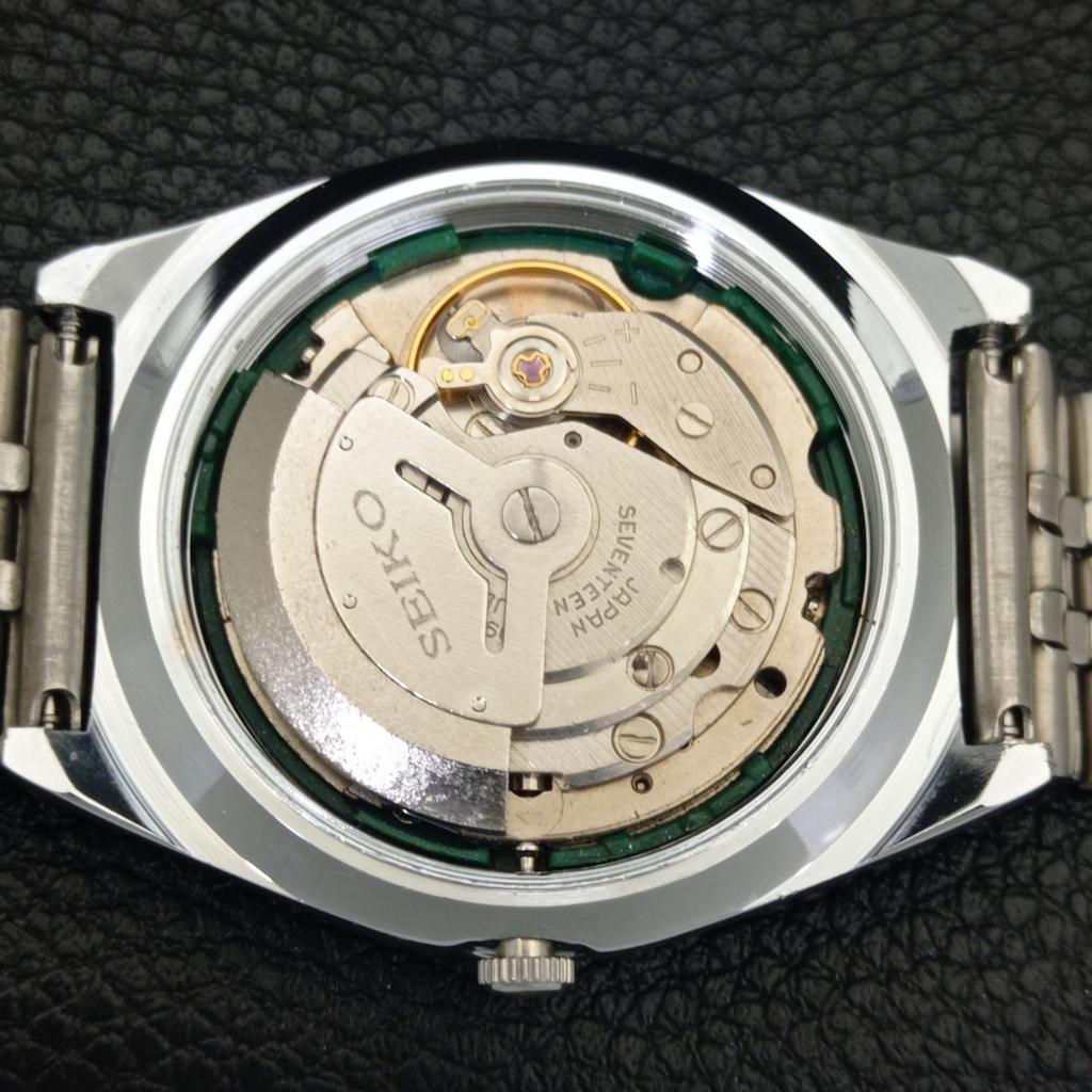 REFURBISHED SEIKO 5 AUTOMATIC 6309A VINTAGE JAPAN MENS WHITE WATCH a441739-1 Sk-a441739