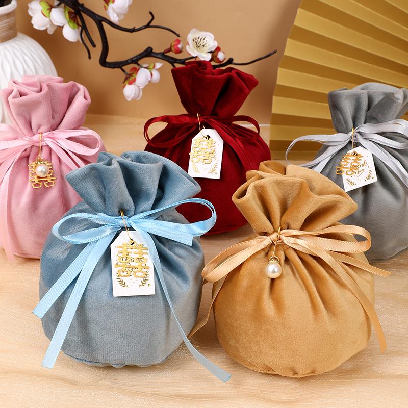 Stylish Wedding Candy Handbag - Creative Cloth Souvenir Gift Bag
