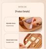 Štýlový prenosný organizér na toaletné potreby a make-up s priehradkami, Oxford tkanina, Ideálny na cestovanie