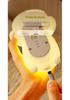 Rechargeable Dimmable Silicone Puppy Night Light with Seven-Color Changing and Timer