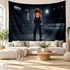 Child's Play Chucky Tiffany Wall Tapestry Home Decor Hanging Cloth Art Background Tapestry for Bedroom