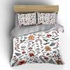 Festive Holiday Charm Bedding Sets Duvet Cover Sets Duvet Covers Pillowcases(1*Duvet Cover 2*Pillowcases Without Duvet Insert)