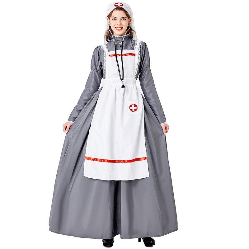 Adult Ladies Oktoberfest Costume Beer Carnival Party Apron Beer Costume Set