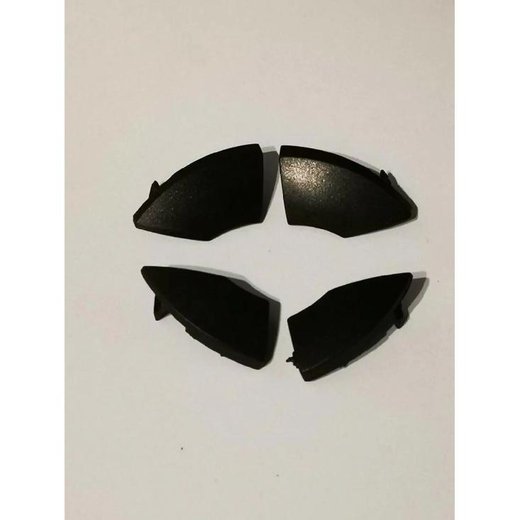 For Fiat 500 radio cd button buttons ivory white cream trim mould cover removal 4pcs Car replacement fit for Fiat 500 2008+ чёрный