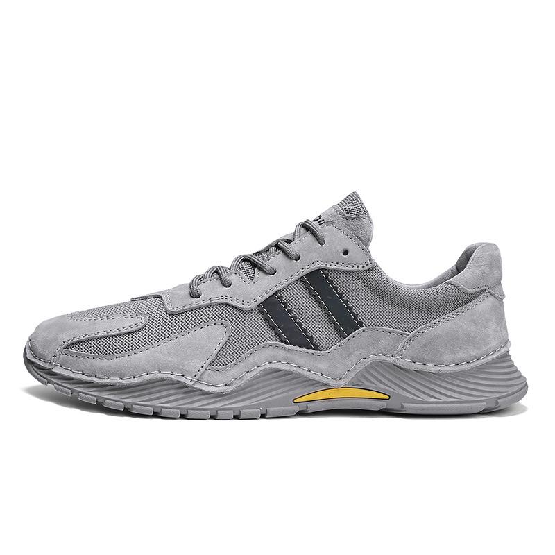 2025 Men's Autumn Mesh Fashion Sneakers - Breathable Casual Sports Shoes In Sizes 45-47