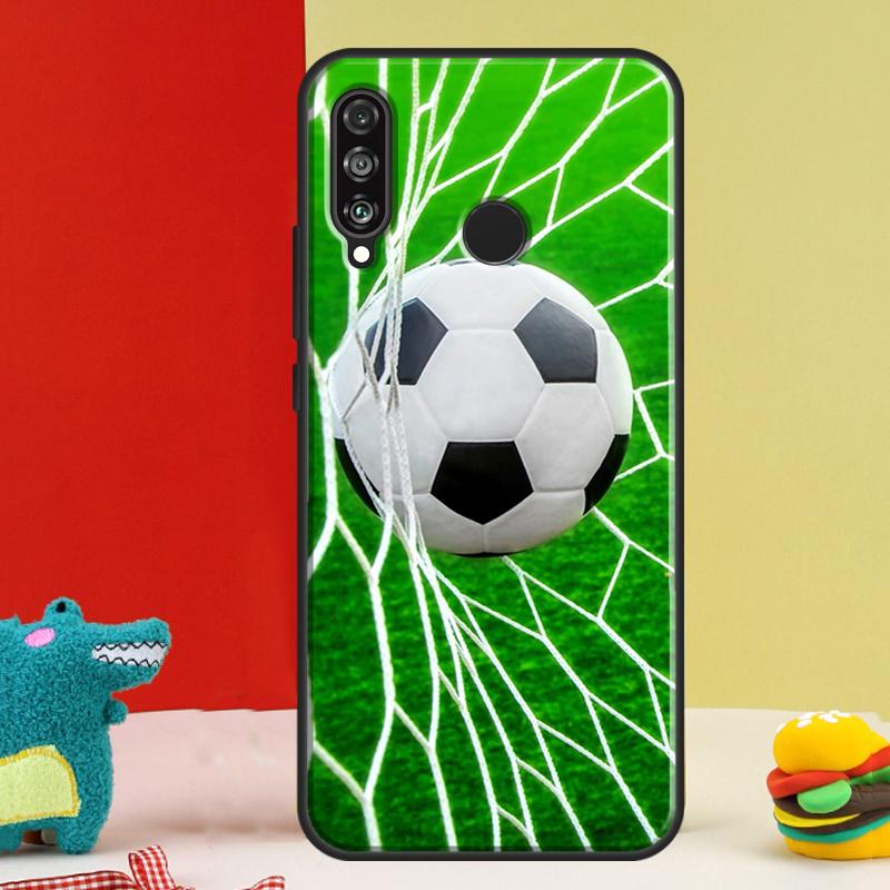Football Soccer Ball For Huawei Nova Y91 Y90 Y60 Y70 Y72 Y61 9 10 SE 12i 12s 11i 5T P60 Pro P20 P30 P40 Lite Case