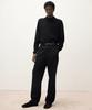 Il Corso Wool Blend Relaxed Slacks Black Iepa5F002Bk