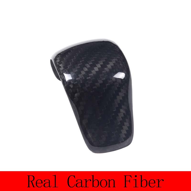 For Mercedes Benz G Class W463 2012-2018 Real Carbon Fiber Car Central Control Gear Head Decorative cover Car Accessories