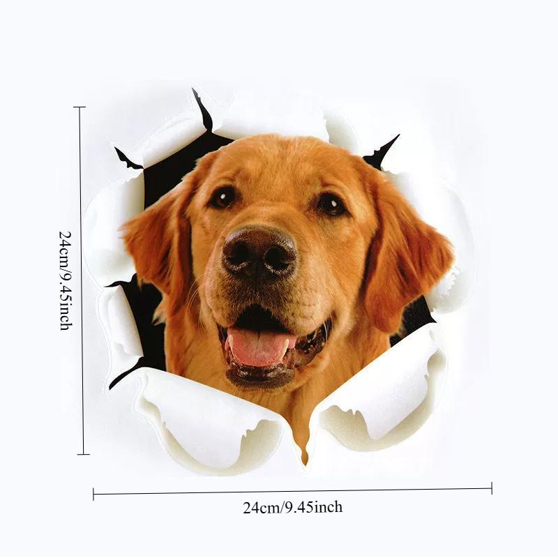 3D Three-dimensional Cat Sticker Creative Sticker Body Rear Scratches Blocking Sticker Cute Decroative Accessories