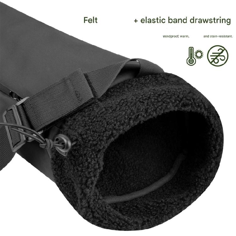 Any Weather Neck Worns Hand Warmers Zippered Storage Compartment Fabric Texture Suitable for Hiking Travel Winter Sports