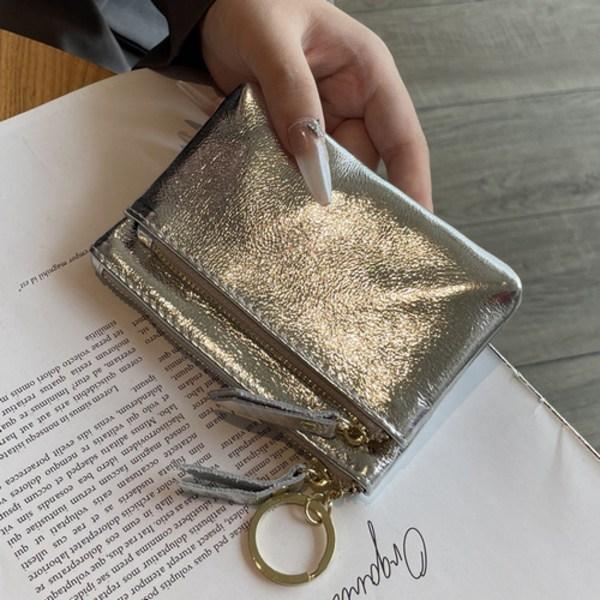 Beradami Leather Double Zipper Card Coin Purse