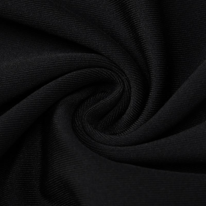 Black Evening Party Dress Women Elegant Fall Winter Outfits Asymmetrical Long Sleeve Night Club Party Split Maxi Dresses