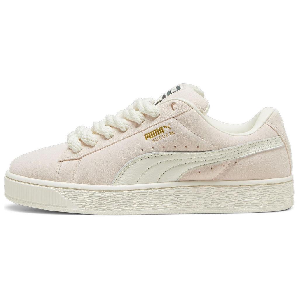 Puma Suede XL Comfortable Versatile Classic Fashion Low-Top Sneakers Women Sneakers Off-White 398708-02