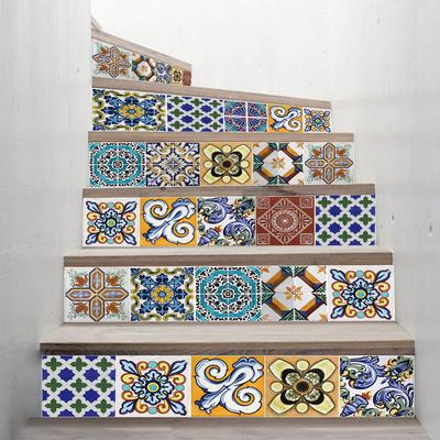 Self-adhesive Staircase Sticker Living Room DIY Decorative Home Waterproof PVC Wall Sticker Creative Model