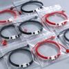 2026 Nouveau Bracelet Nœud de Sécurité Trèfle pour Hommes et Femmes Tendance et Simple Cadeau pour Couple Étudiant Corde de Main Chanceuse Tissée à la Main