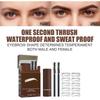 West Month Waterproof Long Lasting Deep Brown Eyebrow Powder For Effortless Makeup