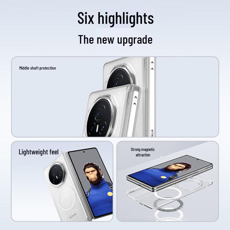 Transparente Schutzhülle für Honor Magic V3