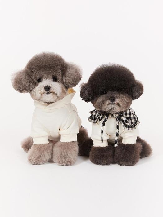 

MIMINKO Check Layered Hooded Man-to-Man [DW4AT1200] 03 Ivory_XL 05