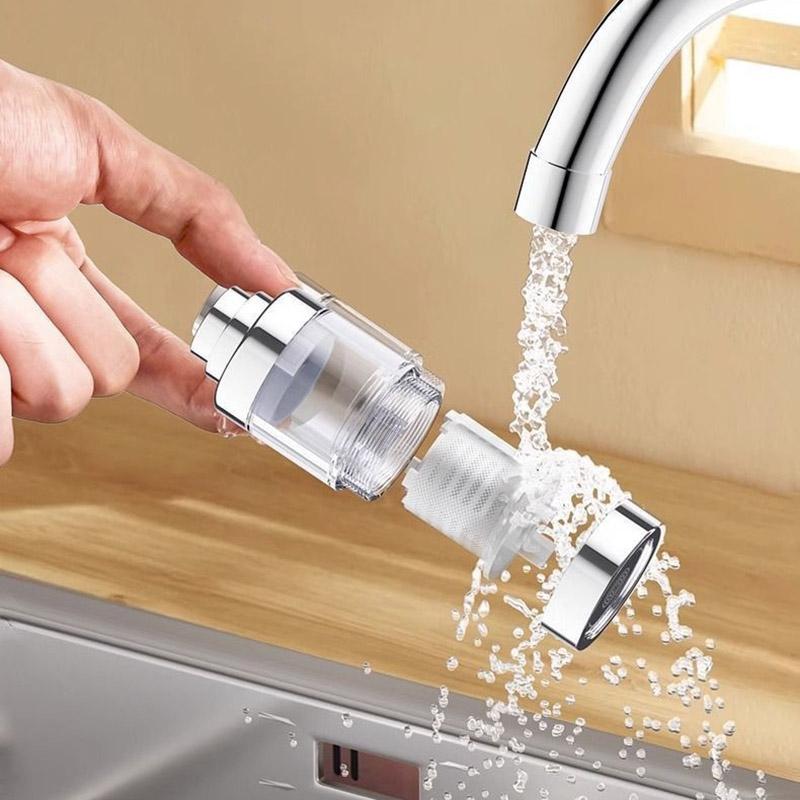 Faucet Booster Filter Faucet Household Tap Water Purifier Kitchen Extension Splash-proof Water Purifier