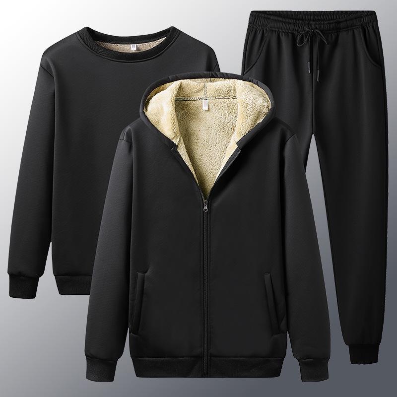 

Толстовка из овчины с капюшоном и застежкой-молнией: Теплый, плотный, свободный крой для осени и зимы 5XL