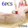 6PCS Fast Sinking Perdigon Euro Nymph Wet Fly Fishing Tungsten Bead Head Barbless Jig Hook Trout Grayling panfish Fishing Lures