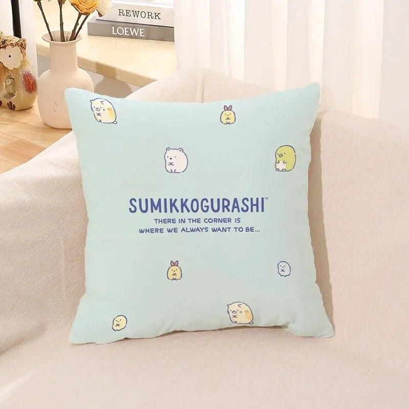 

45x45 см наволочка с милым мультяшным принтом для гостиной, дивана, офиса, украшение для дома, детский подарок 40x40cm