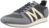 MR1 Size 2E Sneakers, Gray/Beige, 24.0 Cm,