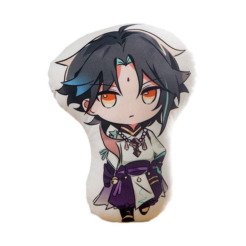 Genshin Plush Impact Toy Pillow Stuffed Zhongli Hutao Venti Xiao Klee Paimon