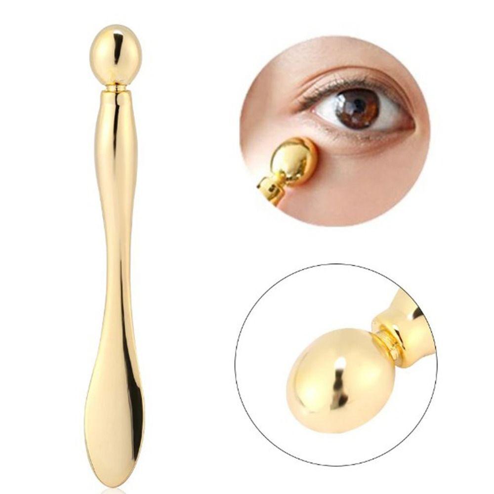 Anti Eye Pouch Eye  Massage Sticks Zinc Zinc Zinc Alloy Metal Cosmetic Spatulas Eye Cream Applicator  Women