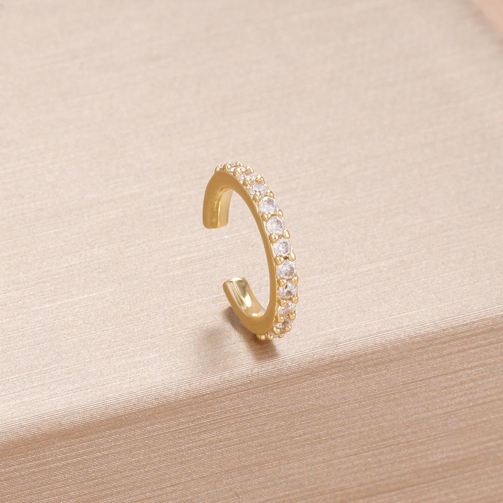 Модные каффы на уши без прокола, клипсы-серьги из нержавеющей стали, фейковые серьги-каффы на хрящ для женщин, ювелирные изделия, подарки