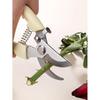 Stainless steel branch shears pruning shears picking fruit and flower shears garden fruit tree flower branch grafting gardening