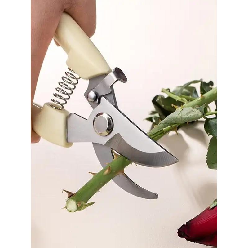 Stainless steel branch shears pruning shears picking fruit and flower shears garden fruit tree flower branch grafting gardening
