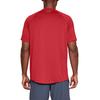 Under Armour Crew Neck Fitted Straight Fit Short Sleeved T Shirt Men's Red 1326413-600