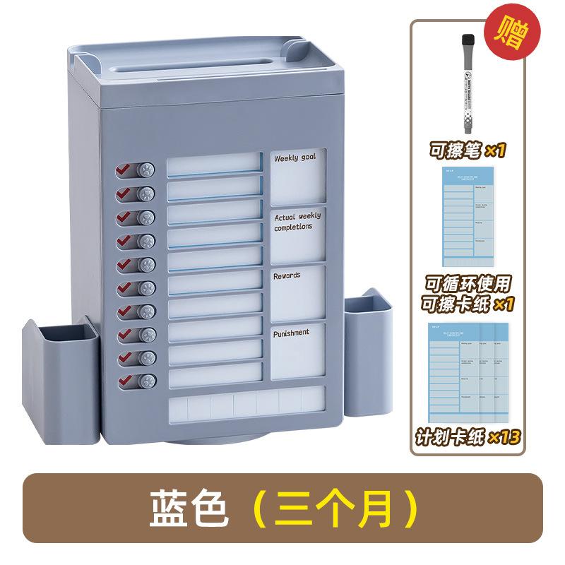English Inner Pages Can Be Checked in, Desktop Storage Pen Holder, Rotating Learning and Office Desktop Storage Box